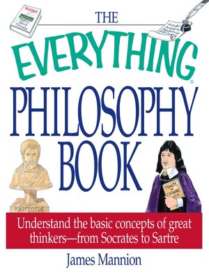 cover image of The Everything Philosophy Book